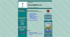 Desktop Screenshot of nursingethics.ca